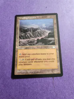 WINDING CANYONS WEATHERLIGHT MTG NEVER PLAYED - Image 1