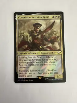 BRAND NEW Commissar Severina Raine (Surge Foil) | Warhammer 40000 - Image 1