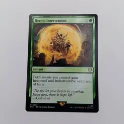 Heroic Intervention MTG Rare Lord of the Rings Magic: The Gathering Commander - Image 1