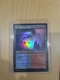 Sink Into Stupor / Crackling Falls Foil - Mint Misprint MTG Rare - Image 2