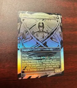 Avatar Aang Borderless Foil TLE 0308 MTG - Image 2