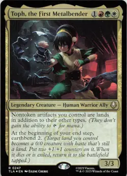 Toph, the First Metalbender - FOIL - R Avatar: The Last Airbender 247 - MTG - Image 1