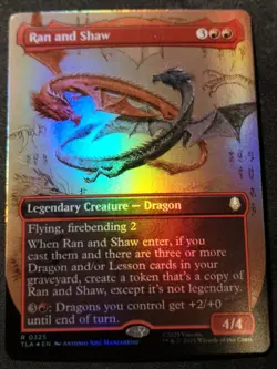 Ran And Shaw - Foil - Borderless - TLA - MTG - EN - NM - 0325 - Image 1