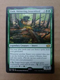 Zask, Skittering Swarmlord J22 #47 Standard Art Non-Foil NM MTG - Image 1