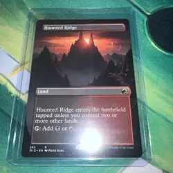 Haunted Ridge (Borderless) Innistrad: Midnight Hunt - Image 1