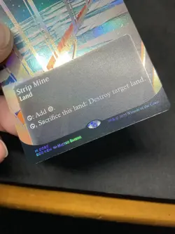 Strip Mine (0085) (Borderless) Edge of Eternities: Stellar Sights Foil MTG 0085 - Image 4