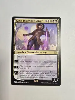 Kaya, Intangible Slayer Phyrexia: All Will Be One Regular Magic The Gathering - Image 1
