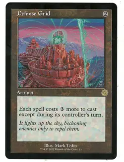 MTG Defense Grid Retro Frame Brothers War Magic The Gathering TCG - Image 1