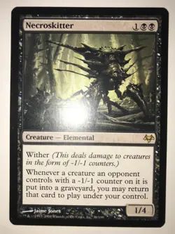 1 x Necroskitter - Eventide - Heavy Play - MTG DMG - Image 1