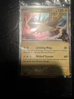 Pokemon Team Rocket’s Zapdos 070/182 Promo Destined Rivals Asia - Image 1
