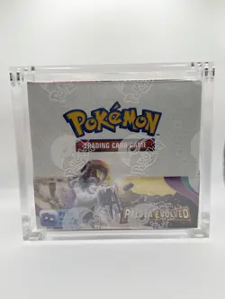 Pokemon Scarlet Violet Paldea Evolved Booster Box Factory SEALED w/Acrylic Case - Image 1