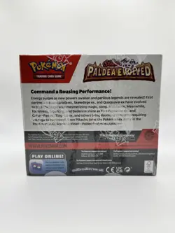 Pokemon Scarlet Violet Paldea Evolved Booster Box Factory SEALED w/Acrylic Case - Image 4
