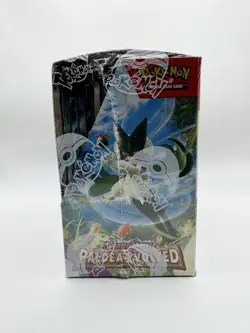 Pokemon Scarlet Violet Paldea Evolved Booster Box Factory SEALED w/Acrylic Case - Image 5