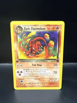 Pokemon 1st Edition Dark Charmeleon 32/82 Team Rocket A - Image 3