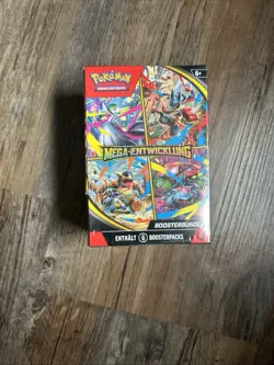 Pokemon-Sammelkartenspiel: Boosterbundle Mega-Entwicklung - Deutsch - *NEU&OVP* - Image 1