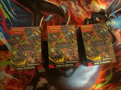 Pokemon Phantasmal Flames Booster Bundle X3 Factory Sealed 3 TOTAL - Image 1