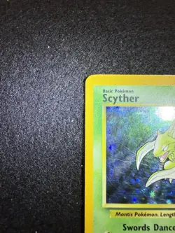Pokemon Scyther Holo 10/64 from Jungle Unlimited in HP condition! - Image 3