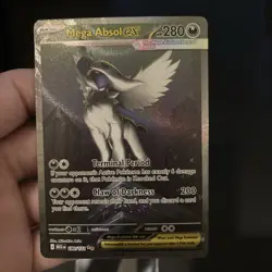 Pokemon TCG Mega Evolution Mega Absol Ex 180/132 Special Illustration Rare - Image 1