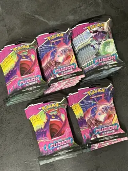 Pokemon TCG Fusion Strike Sleeved Booster Pack 36x Sealed Packs - Image 3