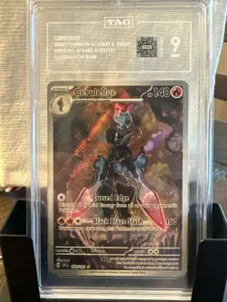 Ceruledge 197/191 TAG Mint 9 2024 Pokemon Surging Sparks Illustration Rare - Image 1