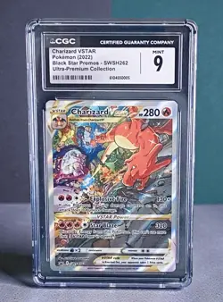 Pokemon Charizard Vstar #SWSH262 Promo/Sword & Shield:CGC Mint 9 🔥🔥 - Image 1