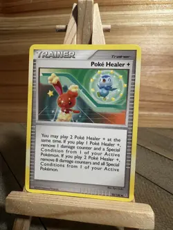 Pokemon Stormfront Uncommon Poke Healer + #90/100 NM - Image 1