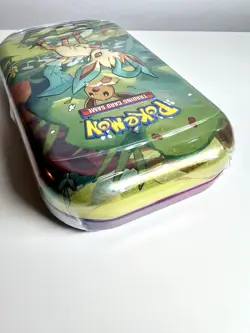 Prismatic Evolutions Mini Tin - Leafeon Art - Sealed Brand New - Pokemon TCG - Image 4