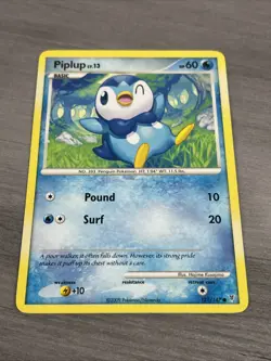 Pokemon TCG Supreme Victors Piplup 121/147 - Image 1