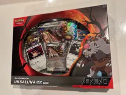 Pokemon TCG Bloodmoon Ursaluna Ex Box New Factory Sealed! - Image 1
