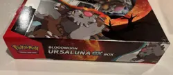 Pokemon TCG Bloodmoon Ursaluna Ex Box New Factory Sealed! - Image 3