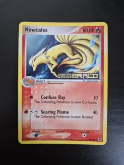 Ninetales 38/106 EX Emerald Stamped Reverse Holo Rare 2005 Pokemon - LP - Image 1