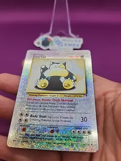 Snorlax Legendary Collection Reverse Holo Pokemon 64/110 *CCGHouse* - Image 3
