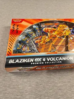 Blaziken ex & Volcanion ex Premium Collection 2025 Exclusive Pokemon TCG - Image 2