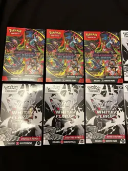 Pokemon TCG Booster Bundle Sealed New Assorted x11 Inc BB, WF and Phantasmal - Image 2