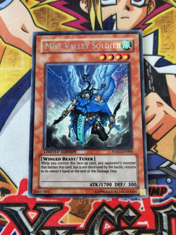 Mist Valley Soldier ha01-en006 Ltd Ed (LP) Secret Rare Yu-Gi-Oh! - Image 1