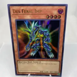 Yugioh Des Feral Imp KC01-EN026 Ultra Rare 25th Anniversary Kaiba Set - Image 2