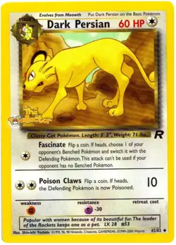 Pokemon Team Rocket Common/Uncommon (Choose your card) - Image 3