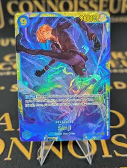 Sanji OP06-119 (SEC) Wings of the Captain One Piece Card Game NM English - Image 1