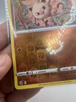 Mankey 133/264 Reverse Holo | Fusion Strike | Pokemon Card NM/MINT - Image 5