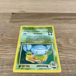 Base Set Venusaur 15/102 Pokemon Card Holo Rare 1999 WOTC Vintage TCG HP - Image 4
