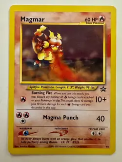 Pokemon Card Magmar Black Star Promo 44 Near Mint Condition - Image 1