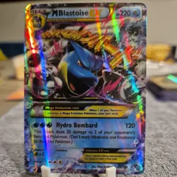 Pokemon TCG Mega M Blastoise EX Holo Card 30/146 Ultra Rare 2016 XY - Image 1