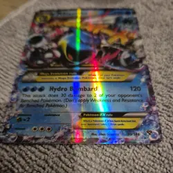 Pokemon TCG Mega M Blastoise EX Holo Card 30/146 Ultra Rare 2016 XY - Image 3