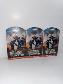 Magic The Gathering Outlaws of Thunder Junction Play Booster Packs - Sealed LOT - Image 1