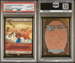 MTG fallout Wastes Secret Lair FOIL PSA 10 Vault Boy - Image 2