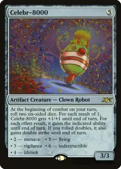 Celebr-8000 - Galaxy Foil Unfinity LP MTG - Image 1