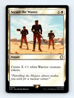 #171 2024 Fallout PIP ( Secure the Wastes Commander RARE - Image 1