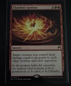 Chandra's Ignition #137 (NM) Magic Origins ORI Magic MTG - Image 1