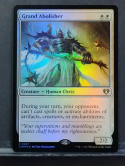 Grand Abolisher; Foil; Commander Masters - Image 1