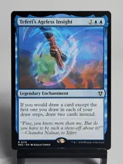 MTG - Commander: Murders at Karlov Manor - Teferi's Ageless Insight - Image 1